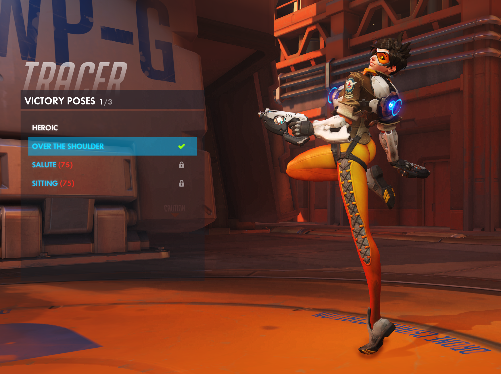 Tracer Has A New Over The Shoulder Pose In Overwatch Gameranx