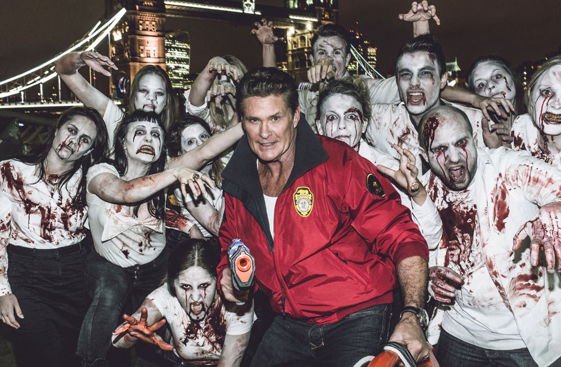 Zombies In Spaceland Now You Can Play As David Hasselhoff Too