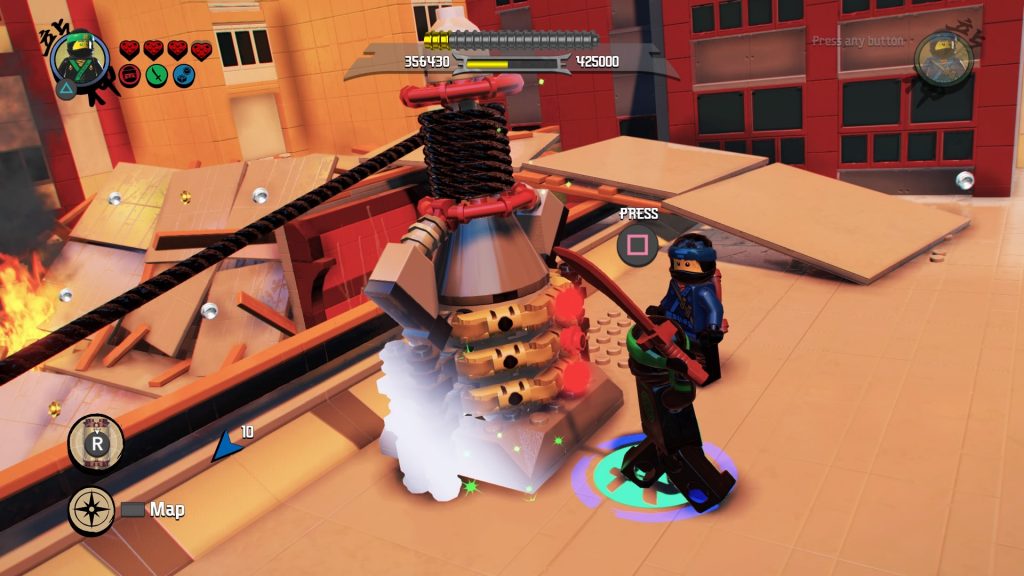 LEGO Ninjago Movie Video Game Walkthrough Level 3 Ninjago City Docks