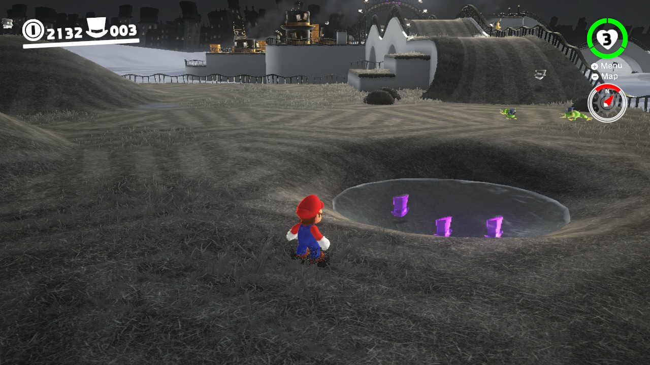 Super Mario Odyssey All 50 Purple Coins Locations Cap Kingdom Gameranx