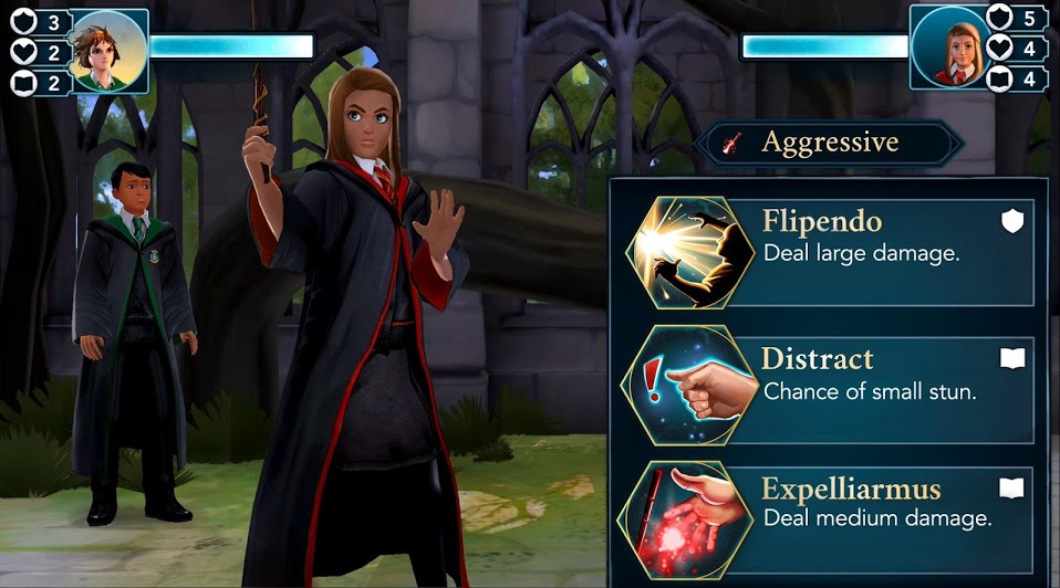 harry potter hogwarts mystery dueling
