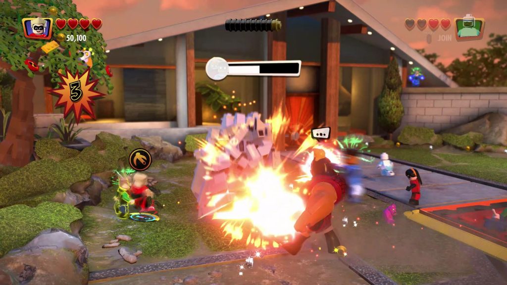 LEGO The Incredibles All Minikits Locations Guide Level 5 House