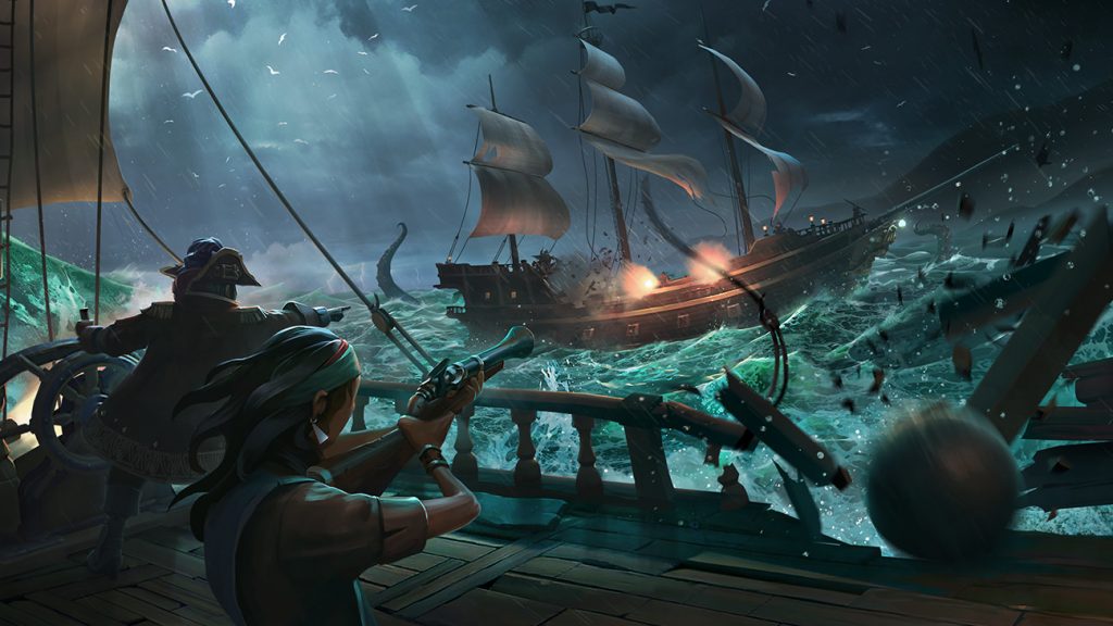 Sea of Thieves pirate games