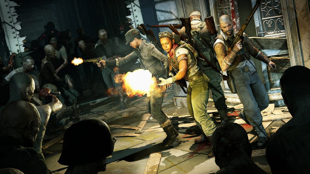 jeux de zombies coopératifs Xbox One Zombie Army 4