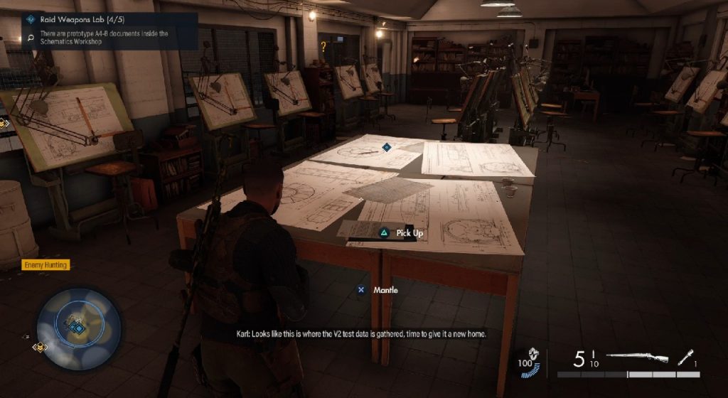 Sniper Elite 5 Mission 7 Objets de collection