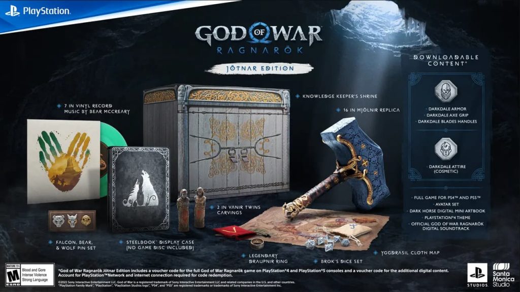 God of War Ragnarok Giants Edition