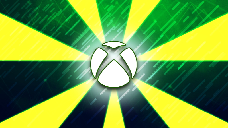 Logo Xbox avec effet boom