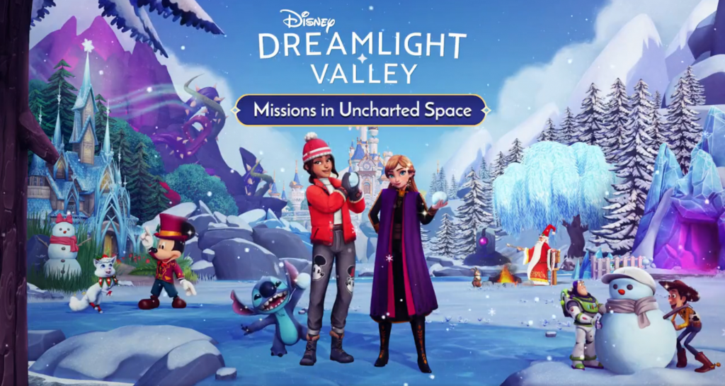 Mise à jour festive de Disney Dreamlight Valley