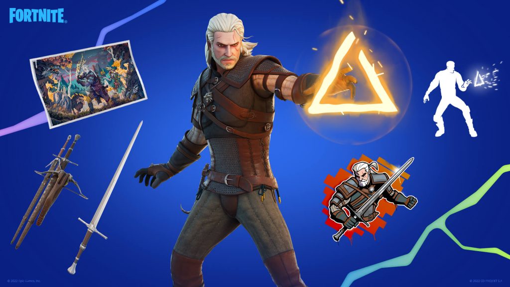 Fortnite how to unlock Geralt of Rivia skin and cosmetics