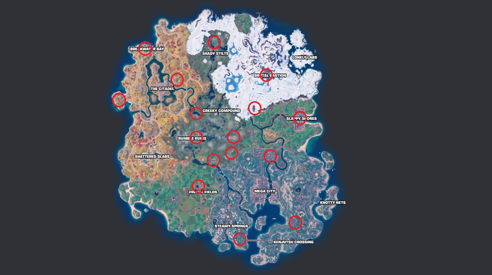 Fortnite All NPC Locations In Chapter 4 Season 3 Gameranx