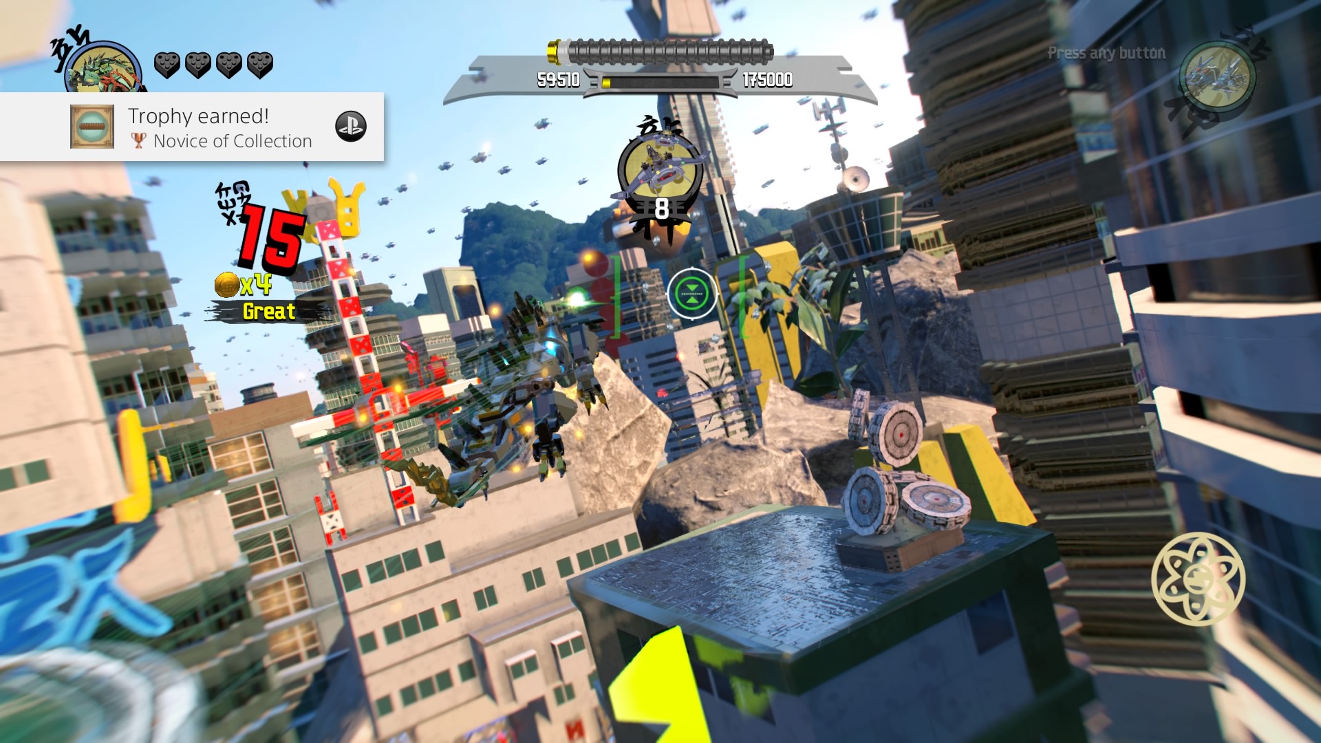 LEGO Ninjago Movie Video Game Walkthrough | Level 1: Ninjago City North -  Gameranx