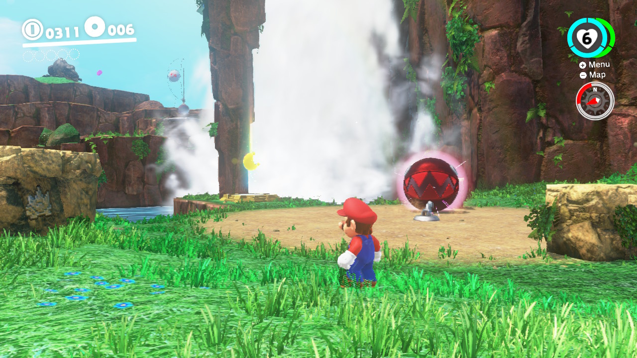 6) Super Mario Odyssey - Gameplay Walkthrough Part 1 - Cap and Cascade  Kingdom! (Nintendo Switch) 