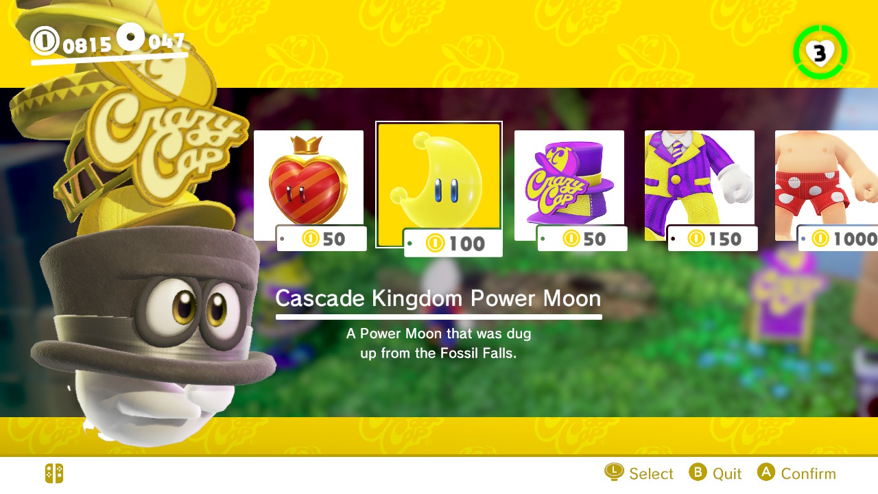 List of Power Moons in the Cascade Kingdom - Super Mario Wiki, the Mario  encyclopedia