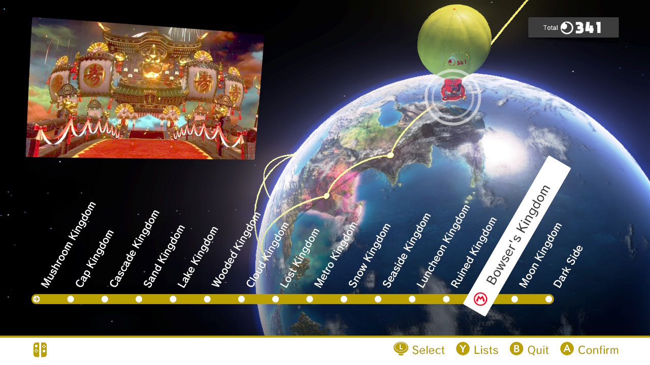 Sand Kingdom 100% Moon Locations Map Super Mario Odyssey 