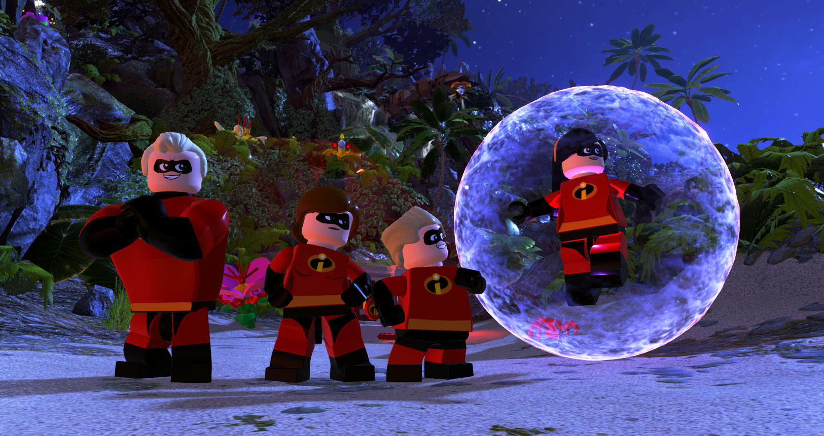 lego incredibles all red bricks