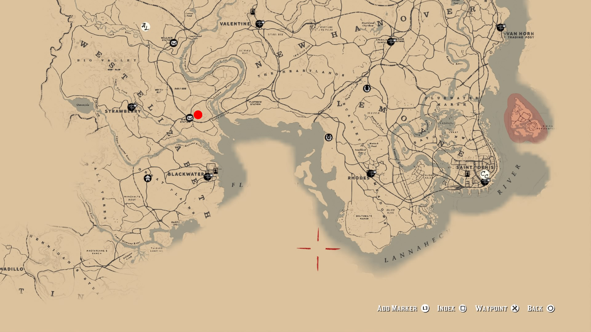 Red Dead 2  Full Map Cheat 