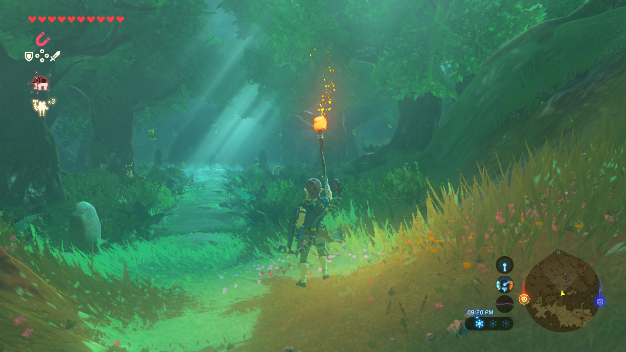 Breath Of The Wild How To Navigate The Lost Woods Hero Sword Guide Gameranx