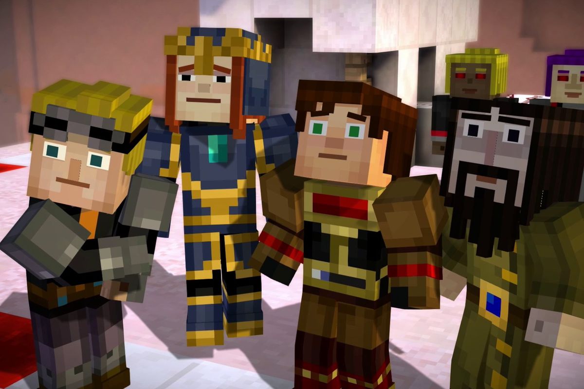 Kotaku UK on X: Telltale's Minecraft: Story Mode is now on Netflix, and  teaches viewers how to play    / X
