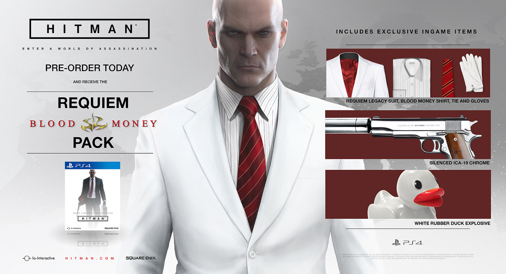 Newest on sale hitman ps4