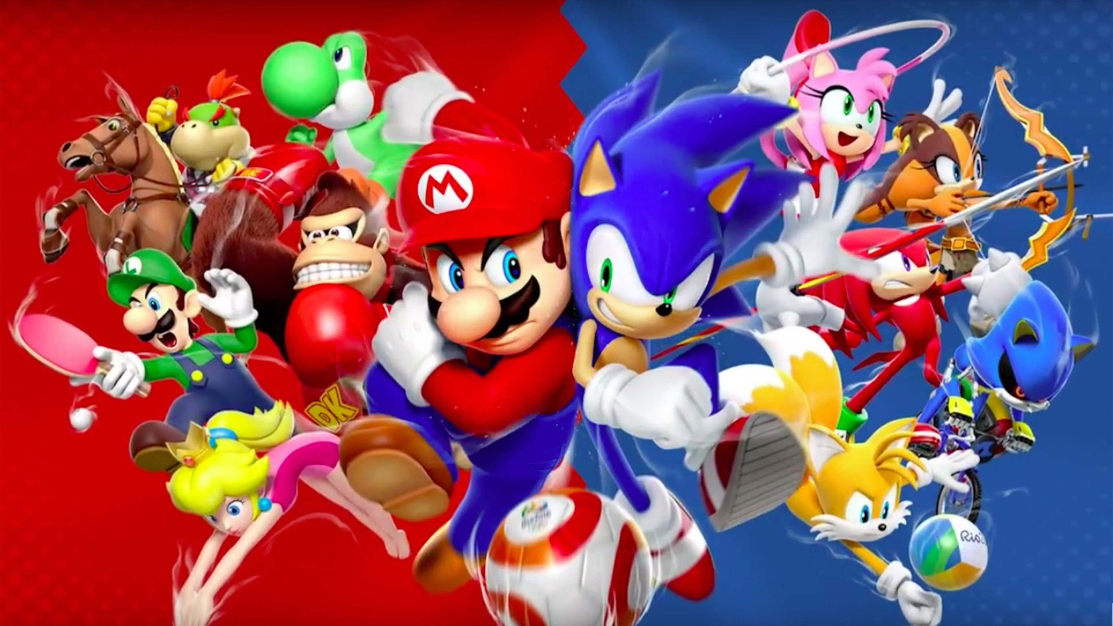 Mario And Sonic At The Rio 16 Olympic Games Wallpapers In Ultra Hd 4k Gameranx