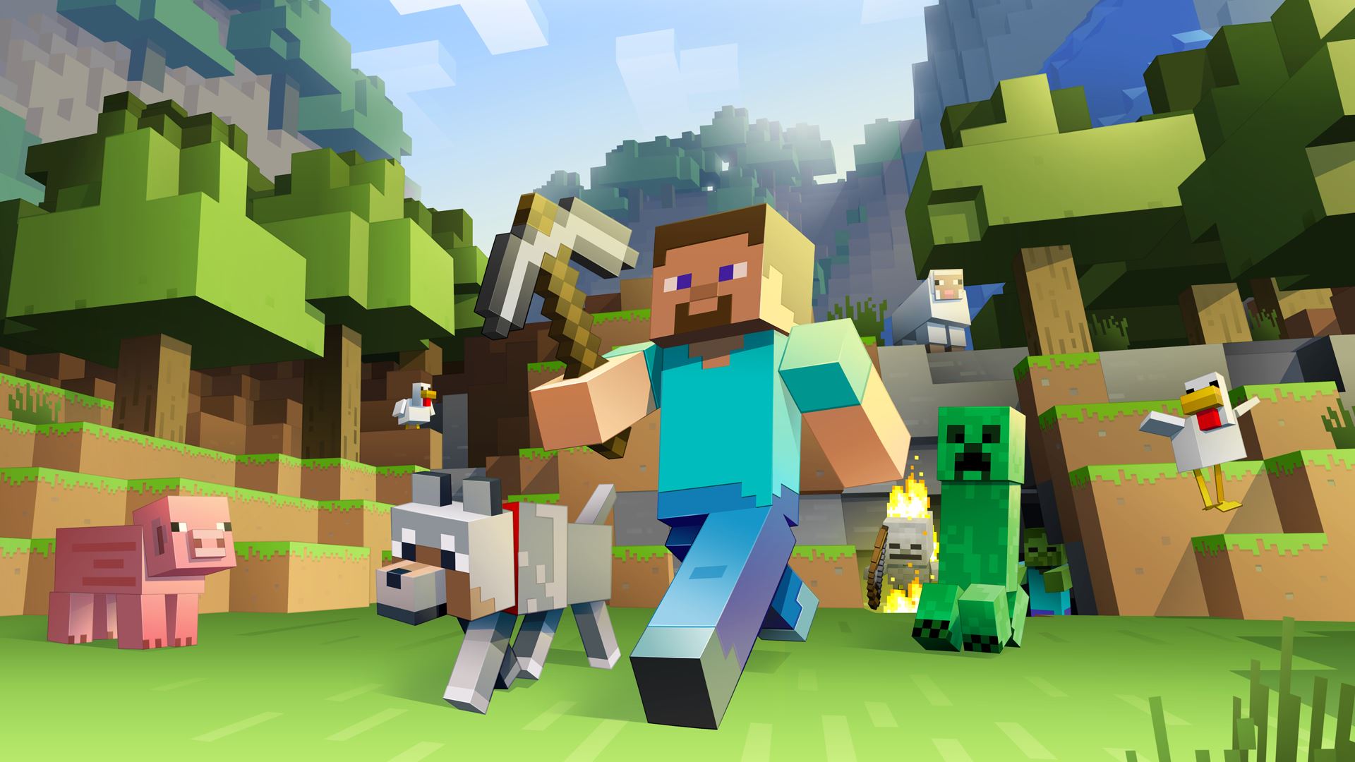 Tolle Minecraft Hintergrunddesigns