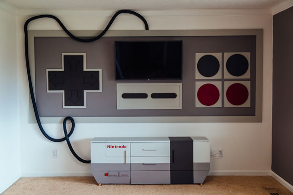 NES Gaming Room