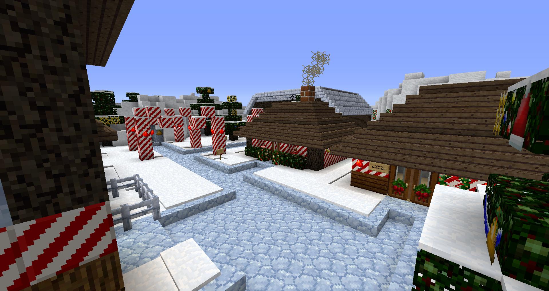 Top 5 ChristmasThemed Minecraft Maps Gameranx