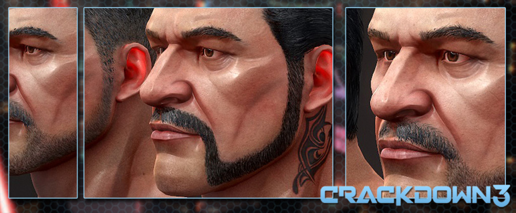 Crackdown 3 Facial Hair