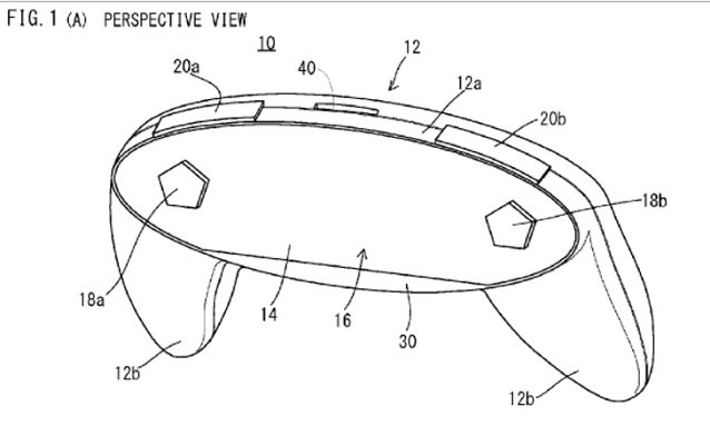 Nintendo patent freeform display NX