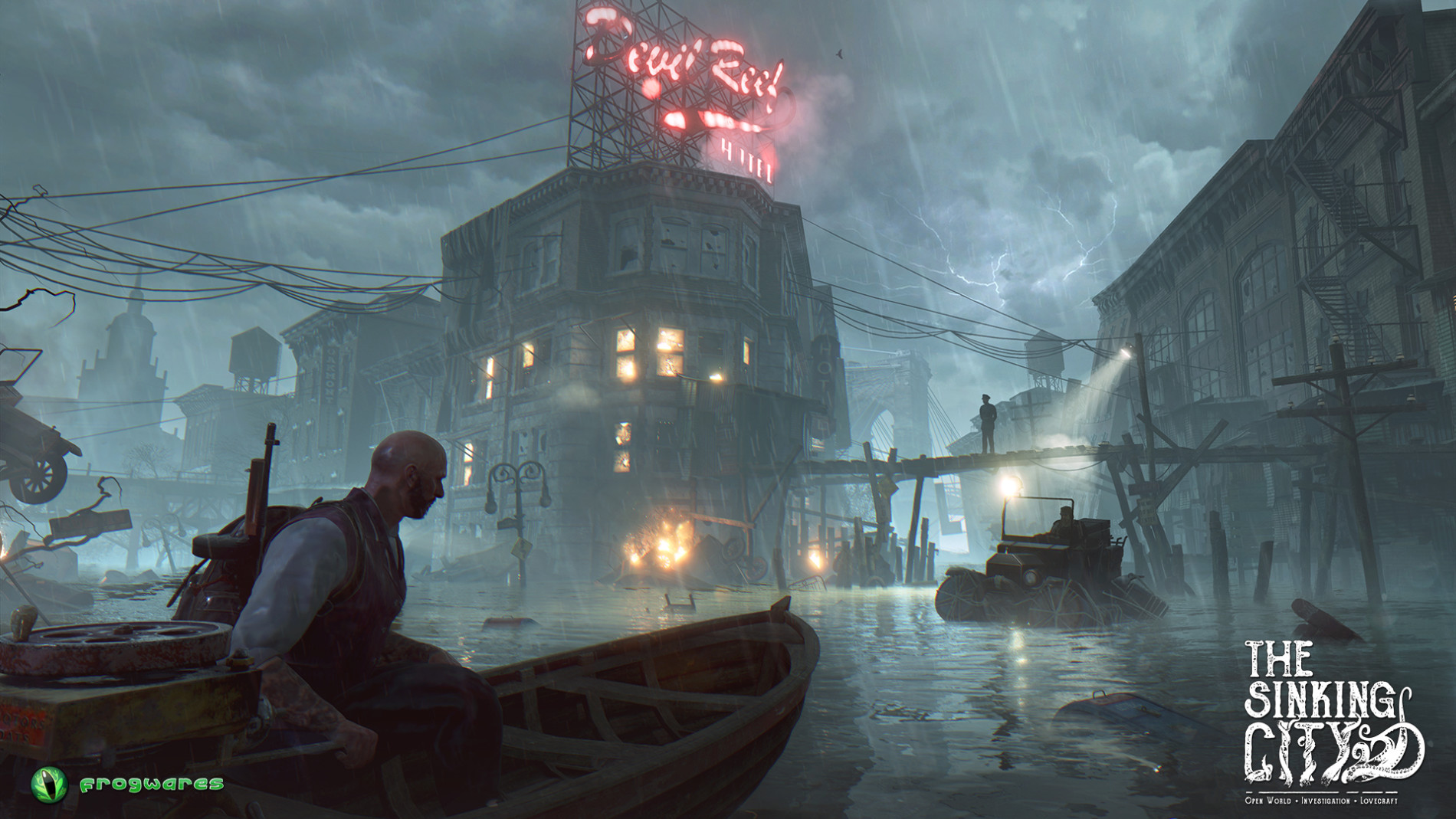 The sinking city концовки