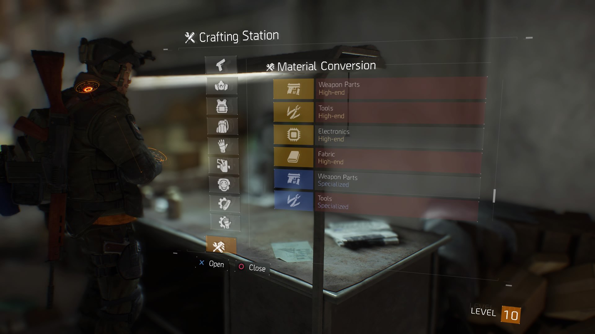 the division crafting guide