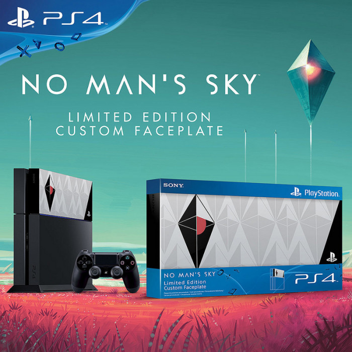 PS4 No Man's Sky Faceplate