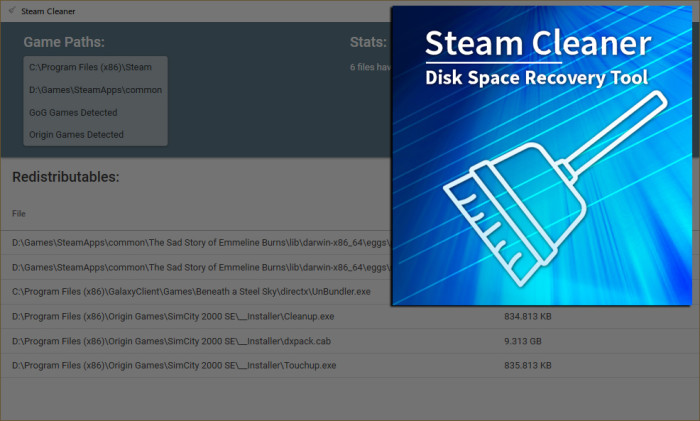 steam cleaner github