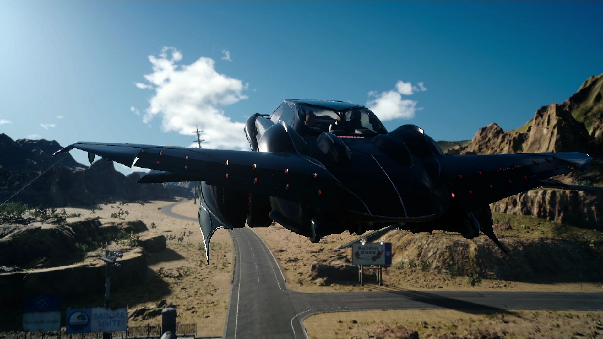 flying car ffxv