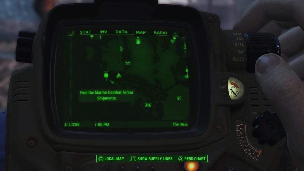 fallout 4 far harbor location of the nucleus on a map