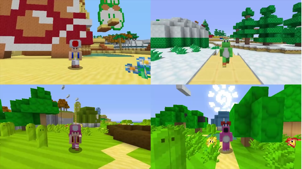 Super Mario Mash Up Minecraft Videos May Get Content Id Claims Gameranx