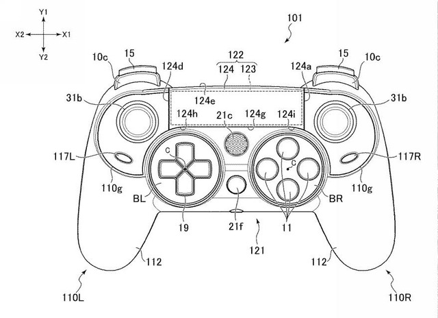 Схема джойстика ps4