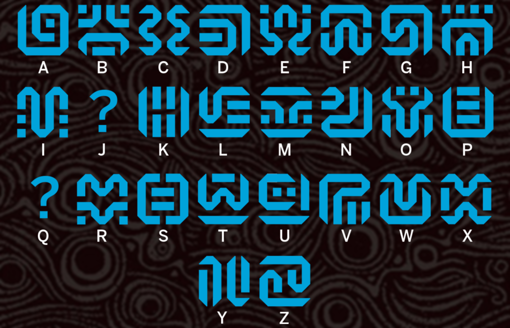 legend of zelda text font number