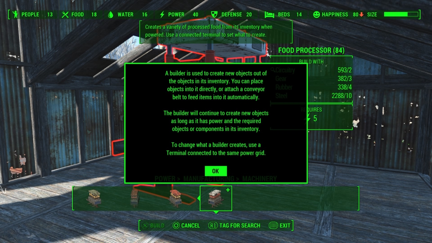 Fallout 4 Contraptions How To Use Builders And Make 100