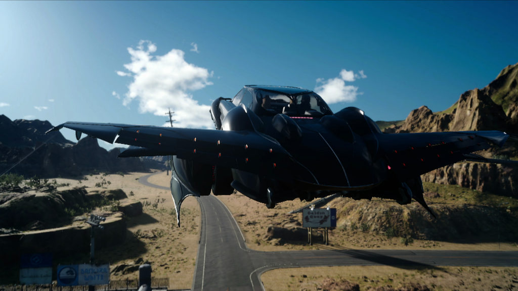 FinalFantasyXVFlyingCar