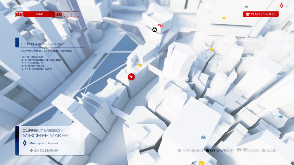 Mirror's Edge Catalyst Electronic Parts Collectible Locations Gameranx