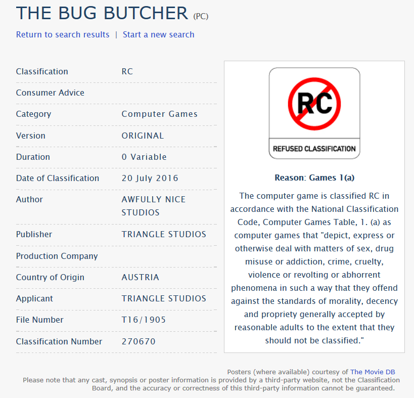 BugButcherClassification