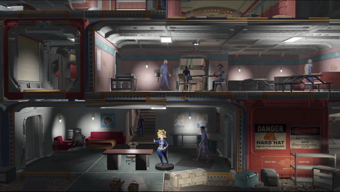 fallout 4 vault tec dlc vault 88 map