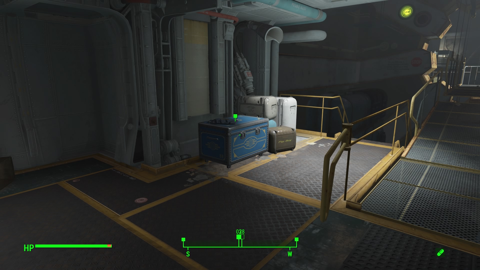 fallout 4 vault tec dlc move person out overseer desk