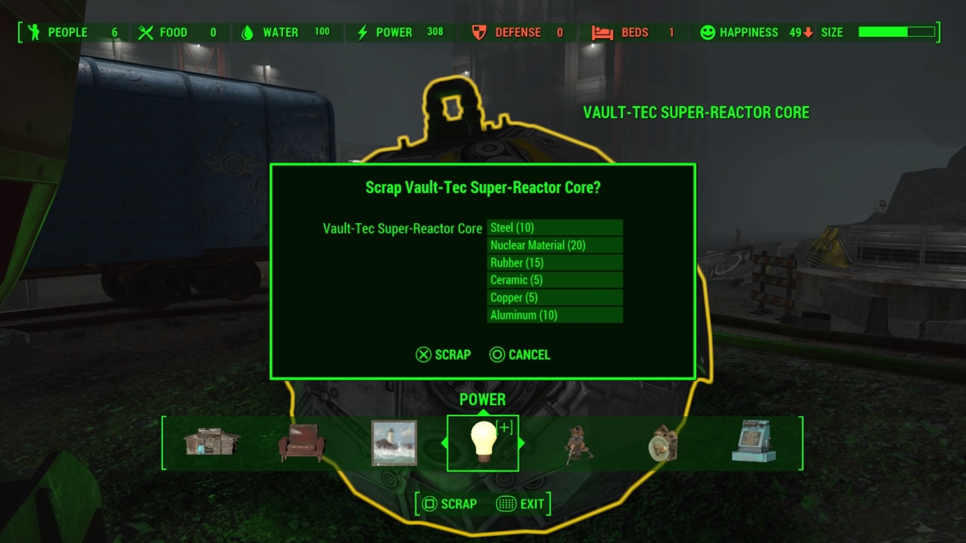 use a projector in fallout 4 vault tec dlc