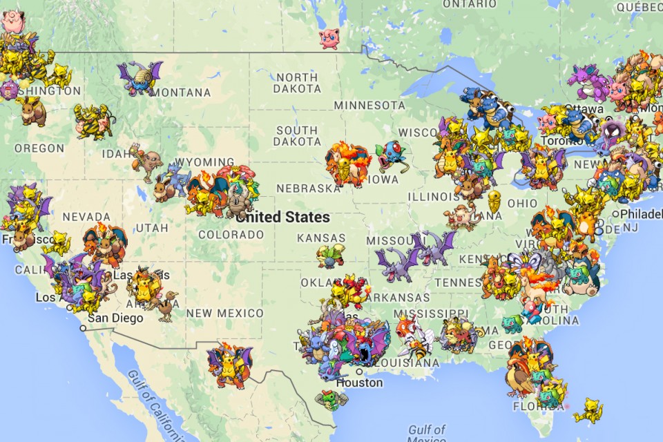 pokemon go live map website