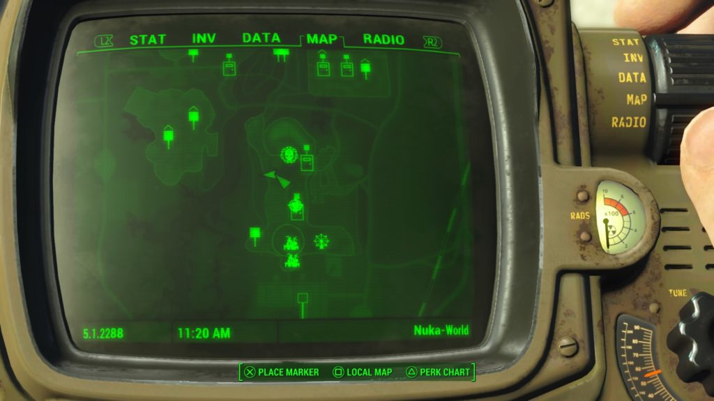 caps command fallout 4