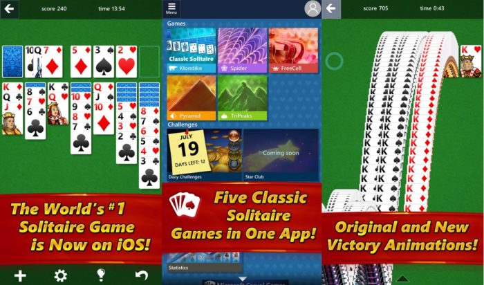 microsoft solitaire collection free online