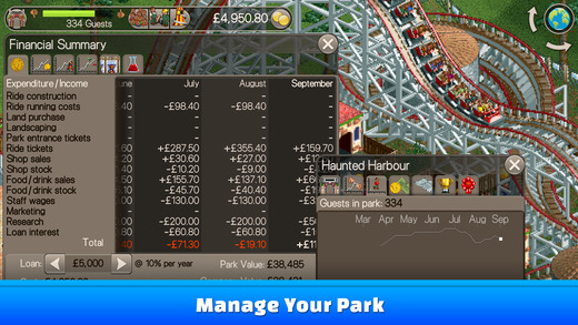 The Mobile Release of RollerCoaster Tycoon 1 and 2 Is Fantastic