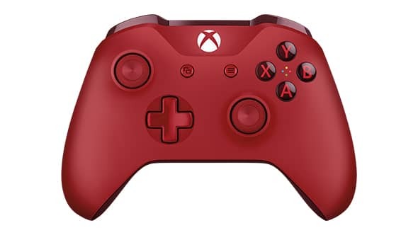 red xbox 1 controller